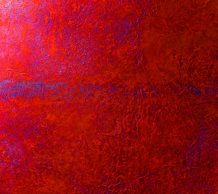Drew Wood, Nebula, 2008, oil, color-shifting enamel, acrylic, and synthetic resin on canvas, 54"x54"x1.5", nfs